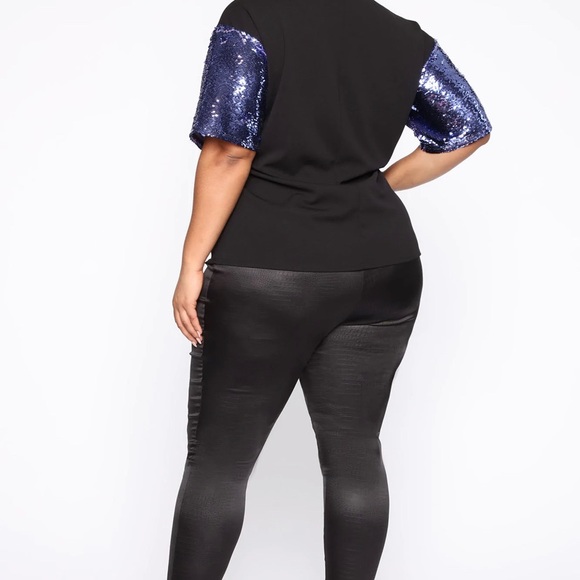 QUEEN SEQUIN TOP - Picture 3 of 12